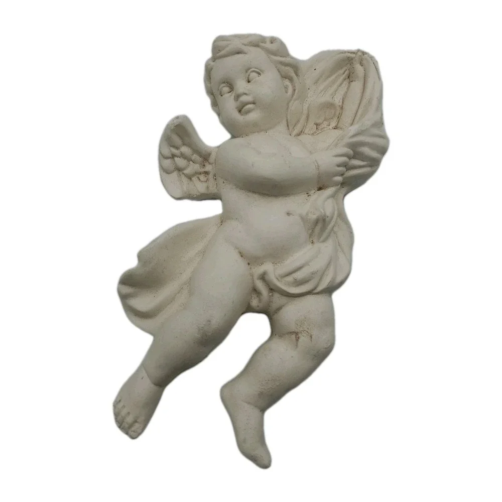 Vintage Lot Of 3 Wall Hanging Cherubs